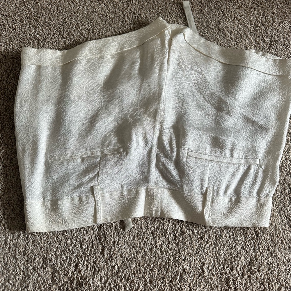 Helmut Lang Women's White Shorts - Picture 6 of 6